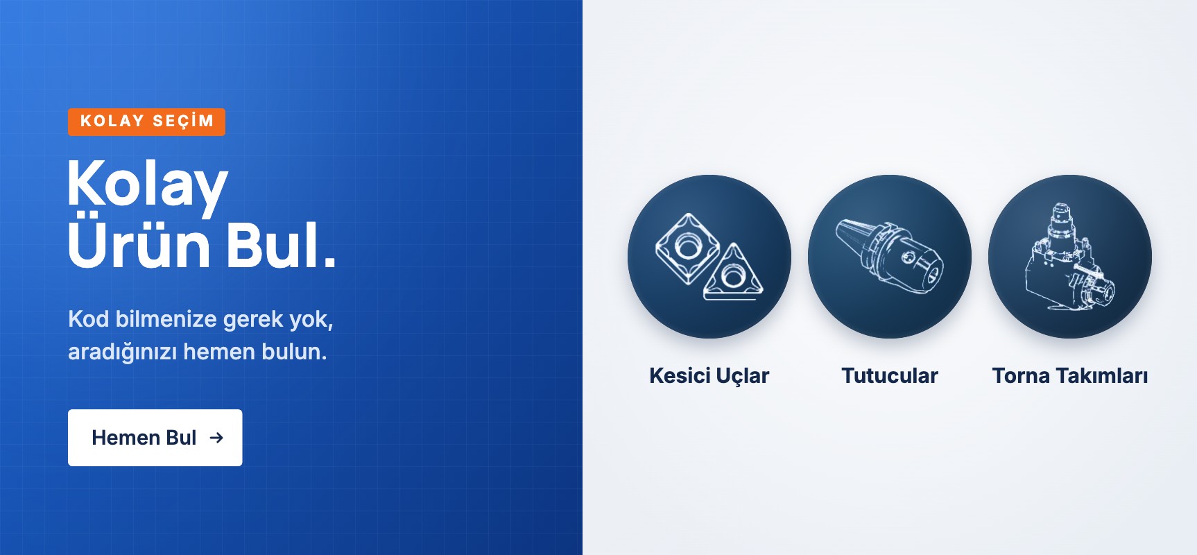 KALDOR kolay seçim - kod bilmenize gerek yok, aradığınızı hemen bulun