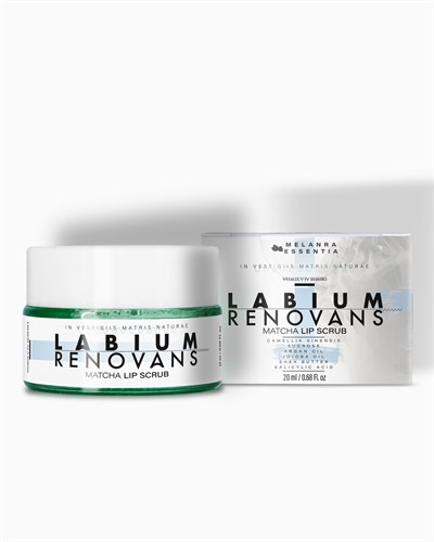 ŞEKER BAZLI MATCHA LIP SCRUB