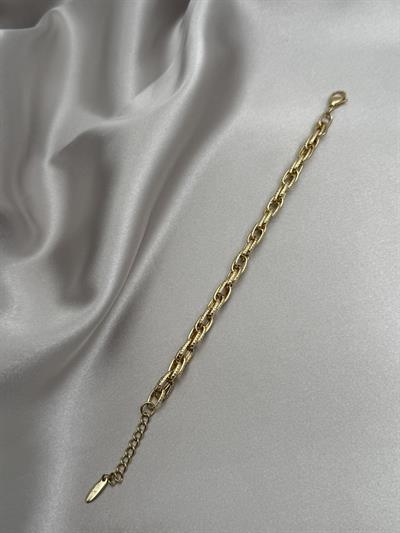 Xuping 14K Geçme Zincir Model Gold Bileklik