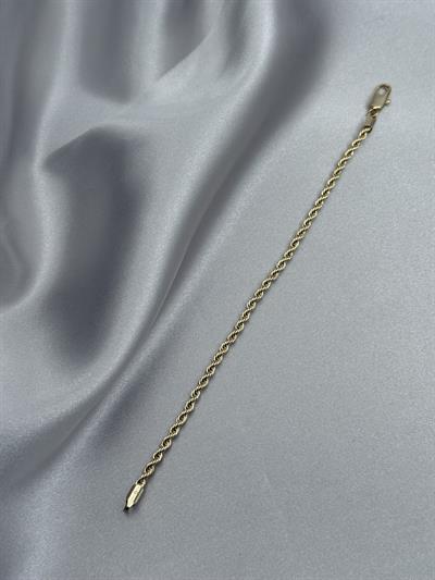 Xuping 14K Halat Zincir Model Gold Bileklik