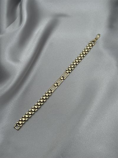 Xuping 14K Zirkon Taşlı Gold Bileklik