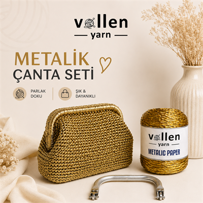 Metalik Çanta Kiti