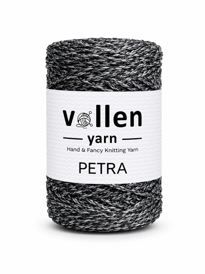 Vollen Yarn Petra Simli Polyester Çanta İpi 200 gr 140 m El Örgü İpi 4-6 mm Tığ ve Şiş Uyumlu,5205