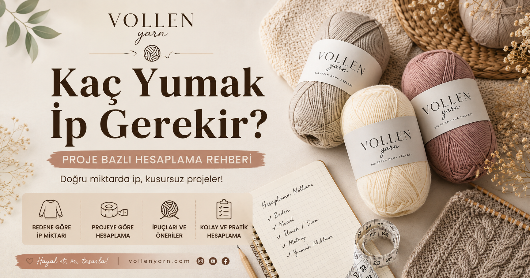 Kaç Yumak İp Gerekir? Proje Bazlı Hesaplama Rehberi