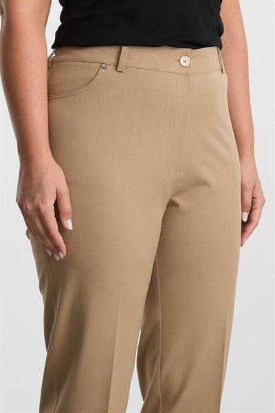 Büyük Beden Spor Cep Lastikli Pantolon  /  CAMEL