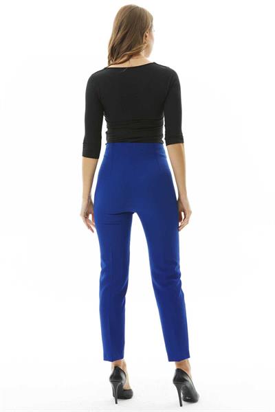 Çift Pensli Boru Paça Pantolon  /  SAKS