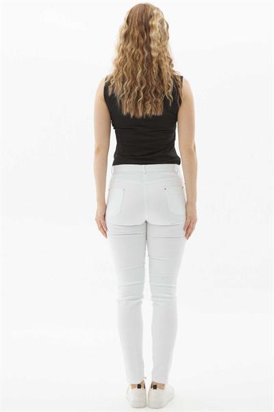 Dar Paça Spor Cep Pantolon  /  BEYAZ