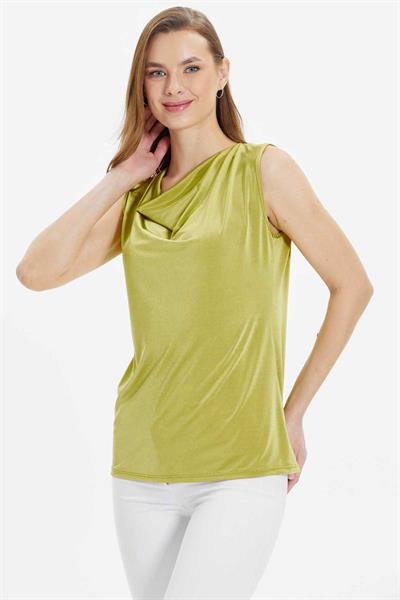 Degaje Yaka Penye Bluz  /  SARI