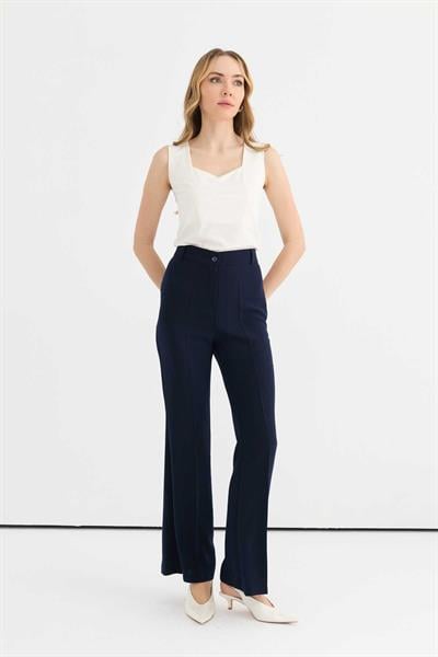 İspanyol Paça Pantolon  /  LACİVERT