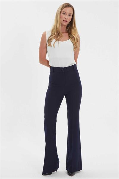 İspanyol Paça Pantolon  /  LACİVERT