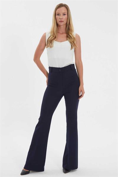 İspanyol Paça Pantolon  /  LACİVERT