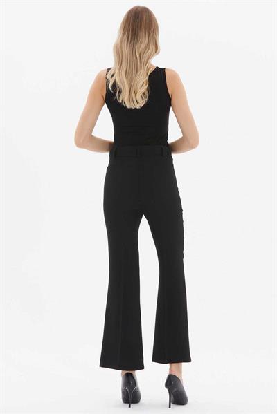 İspanyol Paça Pantolon  /  SİYAH