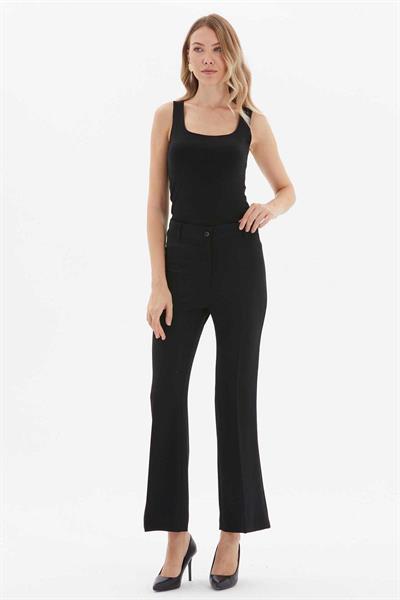 İspanyol Paça Pantolon  /  SİYAH