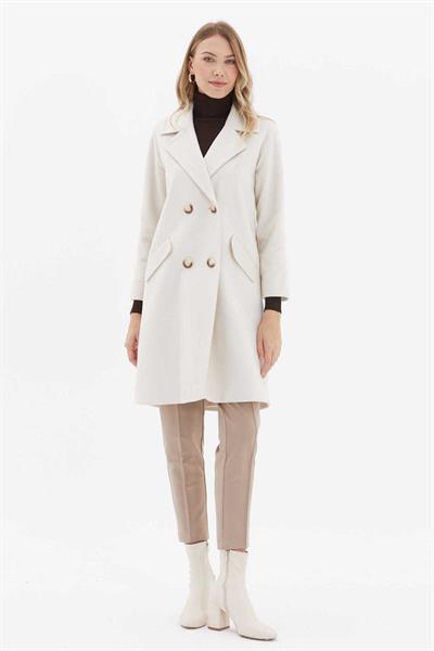 Kruvaze Reglan Kol Diagonal Kaban  /  TAŞ