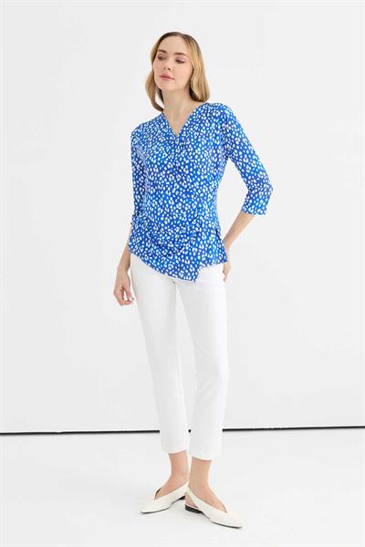Kruvaze Truvakar Kol Puantiyeli Bluz  /  SAKS