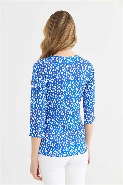 Kruvaze Truvakar Kol Puantiyeli Bluz  /  SAKS