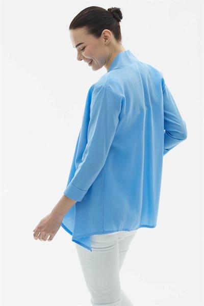 Önü Dökümlü Ceket  /  MAVİ