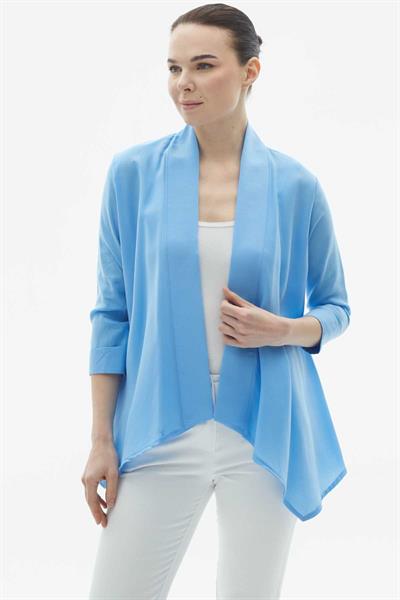 Önü Dökümlü Ceket  /  MAVİ