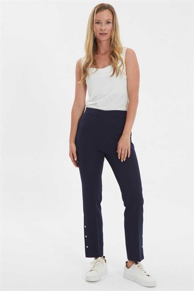 Paçası Çıtçıtlı Pantolon  /  LACİVERT