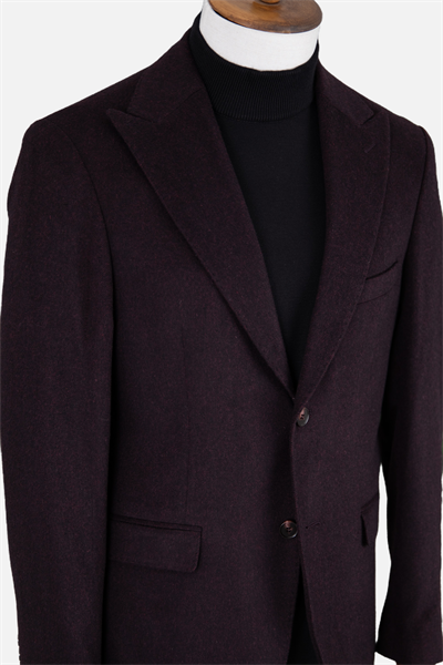 Portofino Ceket | Bordo