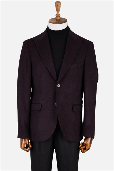 Portofino Ceket | Bordo
