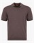 Erkek Polo V Yaka Tshirt Acı Kahve