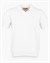 Erkek Polo V Yaka Tshirt Beyaz