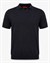 Erkek Polo V Yaka Tshirt Siyah