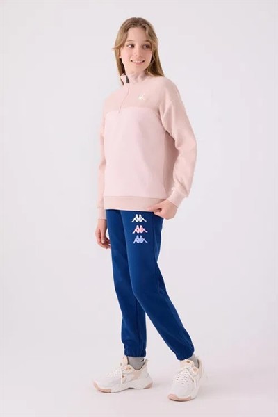 Kappa Kız Çocuk Sweatshırt Pembe