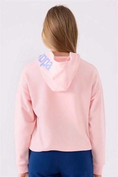 Kappa Kız Çocuk Sweatshırt Pembe