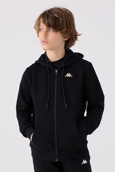 Kappa Unisex Sweatshırt Siyah