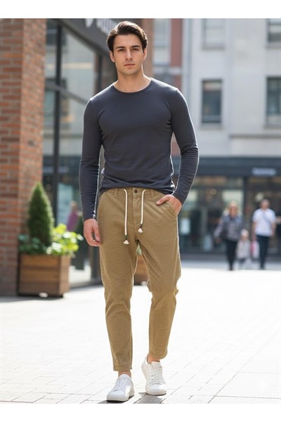 Little Cup Erkek Giyim Pantalon Krem