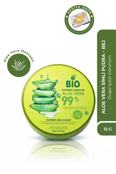 Bio Asia Aloe Vera Pudra – Yağ Kontrolü Sağlayan, Gözenek Gizleyen Hafif Matlaştırıcı