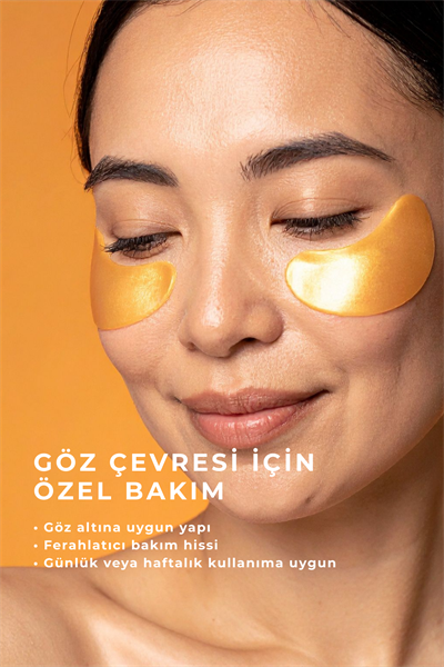 Bio Asia Altın Göz Maskesi – Morluk & Şişlik Azaltıcı Altın Kolajen Göz Altı Maskesi