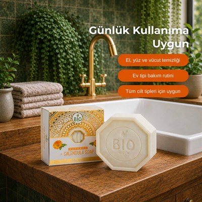 Bio Asia Aynısefa Sabunu – Hassas Ciltlere Özel Yatıştırıcı Bitkisel Sabun 150 gr