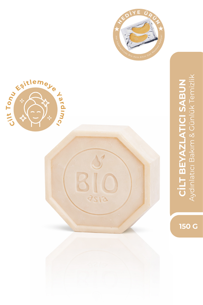 Bio Asia Beyazlatıcı Sabun – Cilt Tonu Eşitleyen & Leke Açıcı Etkili Aydınlatıcı Sabun 150 gr