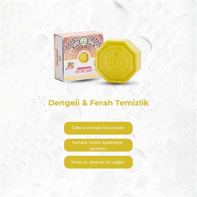 Bio Asia Bıttım Sabunu – Saç Derisini Güçlendiren & Arındırıcı Doğal Saç Sabunu 150 gr