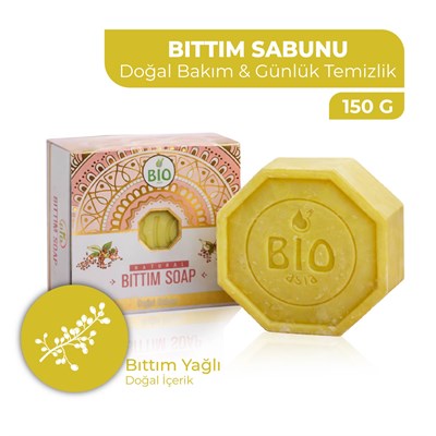 Bio Asia Bıttım Sabunu – Saç Derisini Güçlendiren & Arındırıcı Doğal Saç Sabunu 150 gr