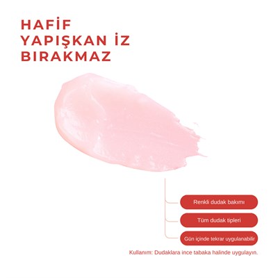 Bio Asia Çilek & Aloe Vera Lip Balm – Besleyici, Tatlı Aromalı Yoğun Dudak Nemlendiricisi (Pembe Renkli)