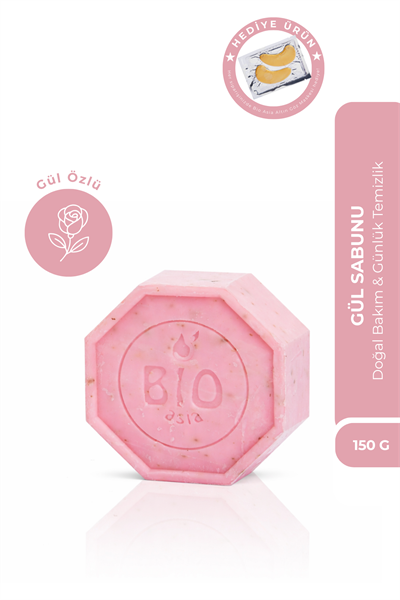 Bio Asia Gül Sabunu – Aydınlatıcı & Mis Kokulu Bitkisel Yumuşatma Etkisi 150 gr