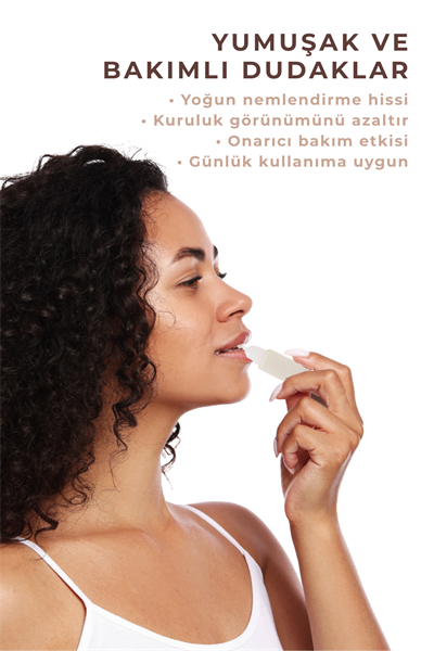 Bio Asia Hindistan Cevizi & Aloe Vera Lip Balm – Tropikal Koku, Onarıcı Nemlendirme