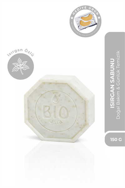 Bio Asia Isırgan Sabunu – Saç Köklerini Güçlendiren & Arındırıcı Bitkisel Sabun 150 gr
