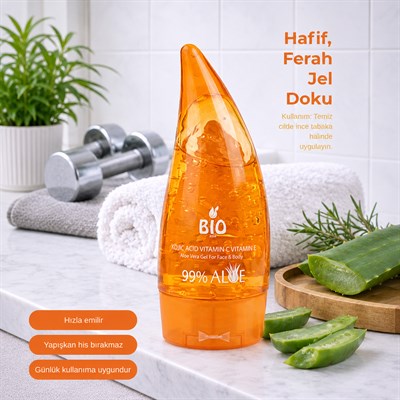 Bio Asia Leke Açıcı & Parlatıcı Jel – Kojic Acid Destekli Cilt Bakımı 120 ml