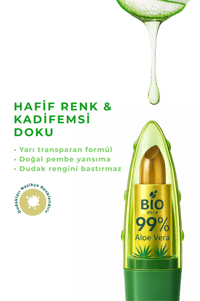 Bio Asia Luxury Color Lipstick – Yoğun Nemli, Kadifemsi Doku & Uzun Süre Kalıcı Renk (Pembe)