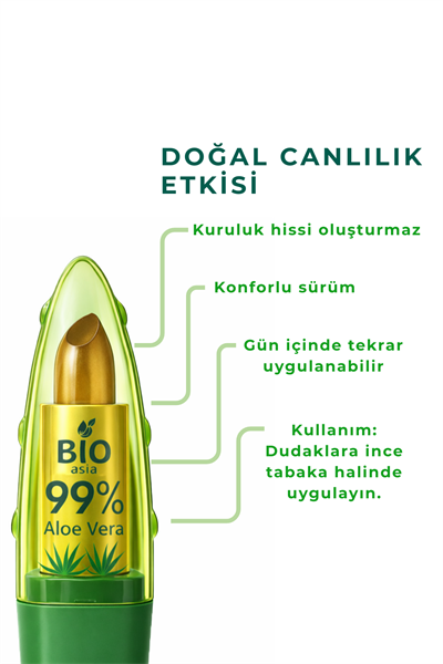 Bio Asia Luxury Color Lipstick – Yoğun Nemli, Kadifemsi Doku & Uzun Süre Kalıcı Renk (Pembe)