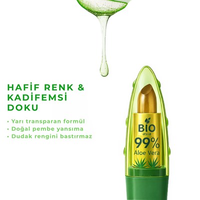 Bio Asia Luxury Color Lipstick – Yoğun Nemli, Kadifemsi Doku & Uzun Süre Kalıcı Renk (Pembe)
