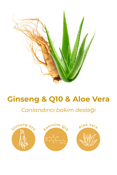 Bio Asia Q10 + Ginseng Enerji Jeli – Cilt Yenileyici, Canlandırıcı & Nemlendirici 250 ml