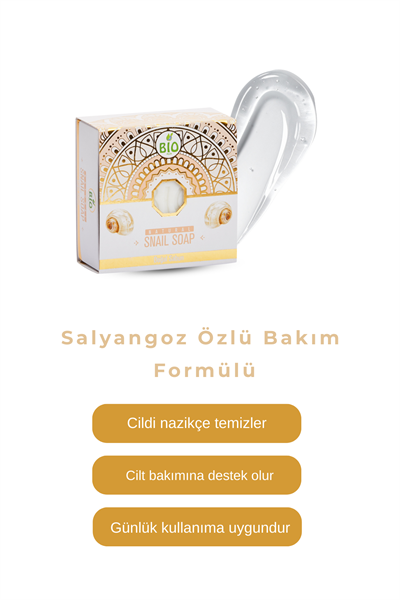 Bio Asia Salyangoz Özlü Onarıcı Sabun – Cilt Yenileyici, Leke Görünümü Azaltıcı Sabun 150 gr