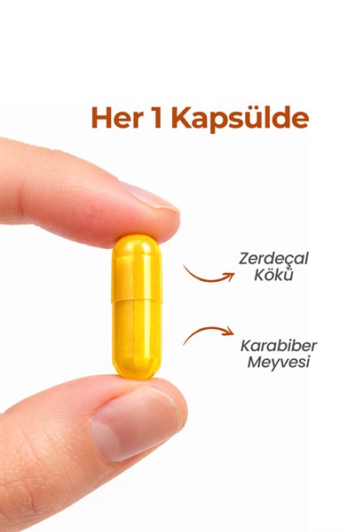 Multimed Curcumin Zerdeçal – Yüksek Emilimli Güçlü Antioksidan & Bağışıklık Koruma – 120 Kapsül