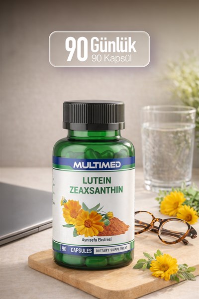 Multimed Lutein Zeaksantin – Göz Sağlığı İçin Güçlü Luthein Kompleksi – 90 Kapsül